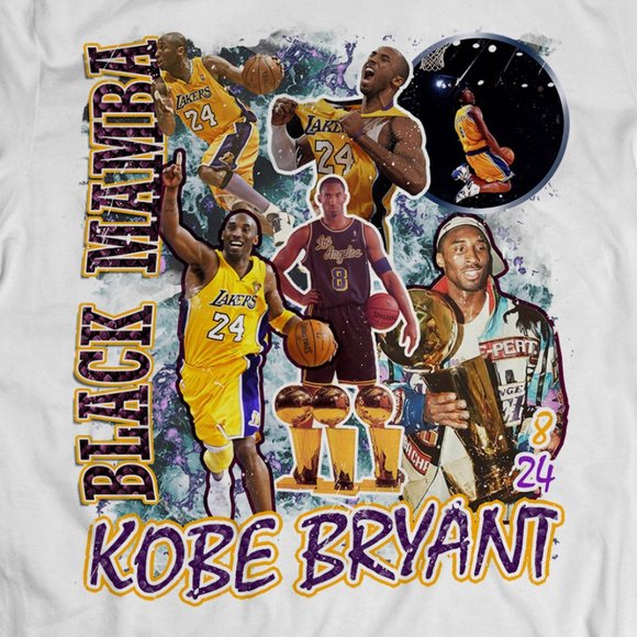 Kobe Bryant White Gildan Memorial Shirt - Picture 2 of 2